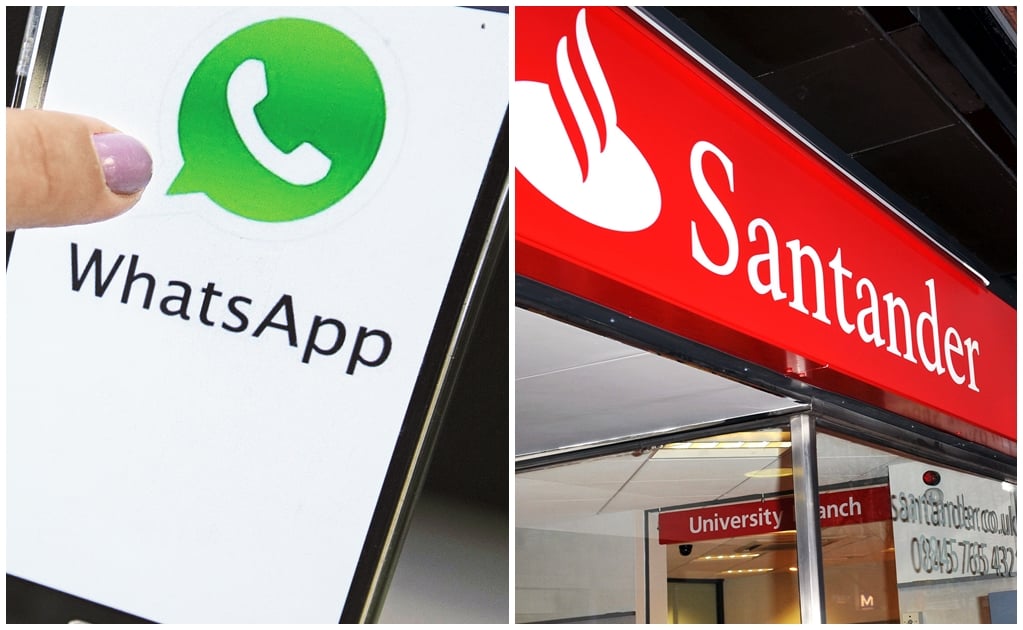 ¿Quieres transferir dinero por whatsapp? Santander lanza servicio