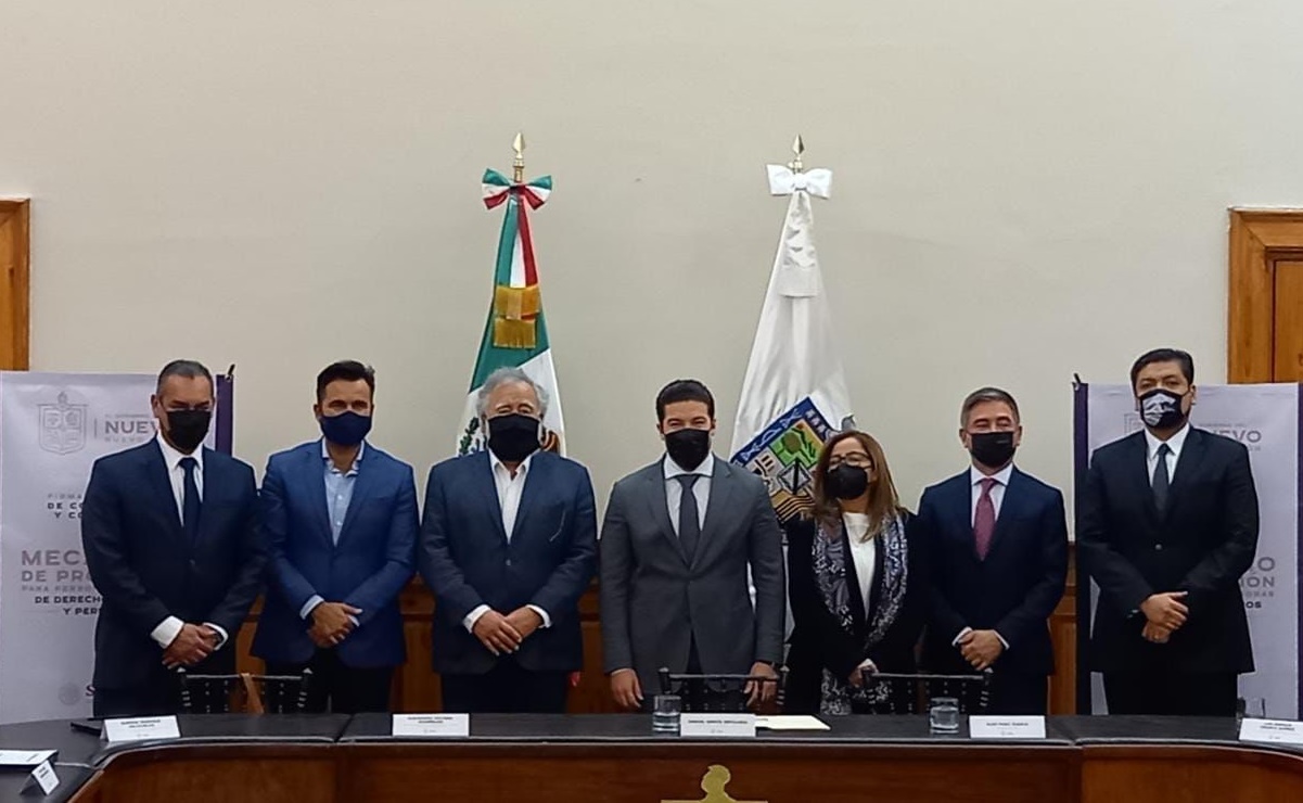 Segob y Nuevo León firman convenio para proteger a activistas y periodistas
