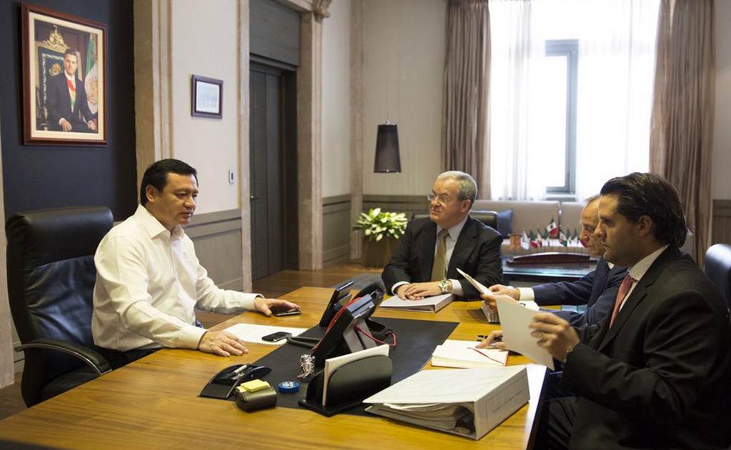 Osorio se reúne con gabinete de seguridad