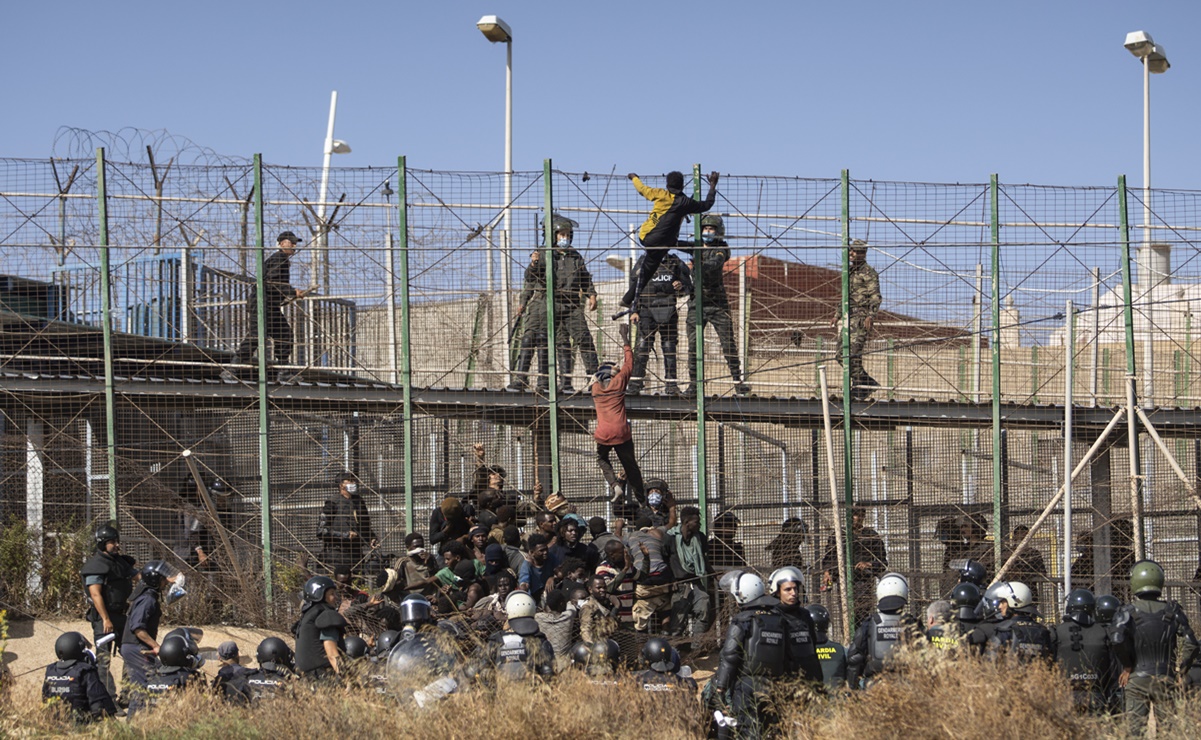 "Esto fue la guerra": presión migratoria desata choques con fuerzas policiales en Melilla, España