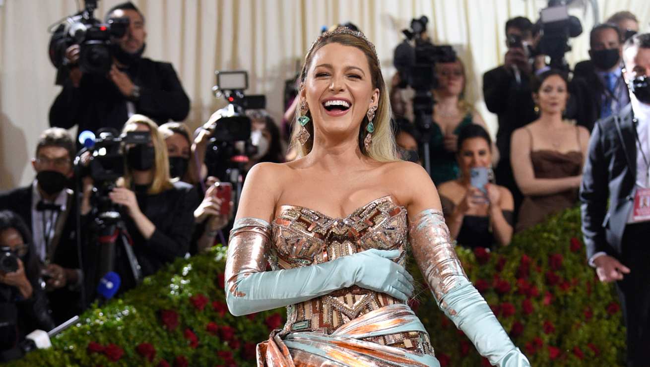 Blake Lively, perfecta en un Versace para el MET Gala 2022