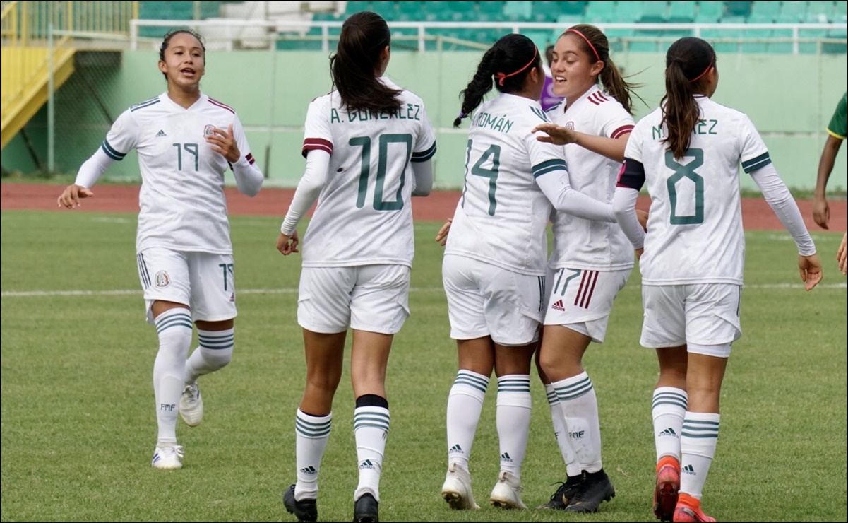 La Selección Femenil golea 12-1 en el premundial Sub 20