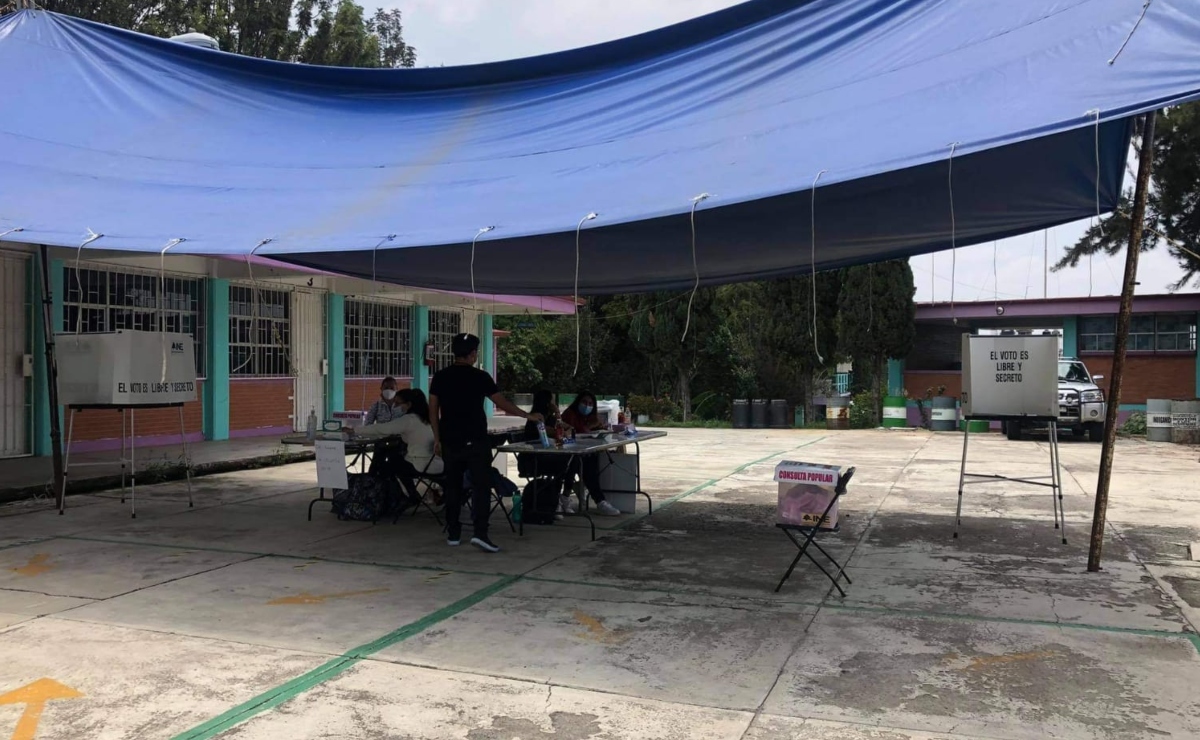 En Iztapalapa, bastión de Morena, reportan buena asistencia para consulta popular 