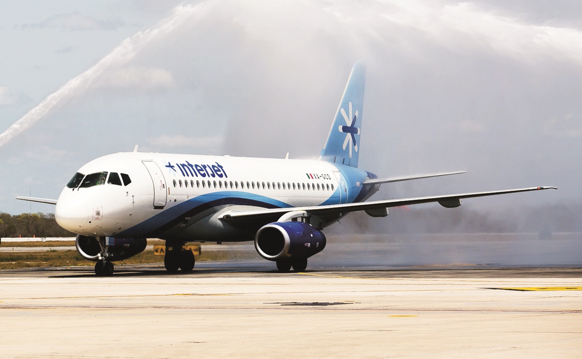 "Falso, conflicto laboral en Interjet con mil 500 empleados", afirma aerolínea