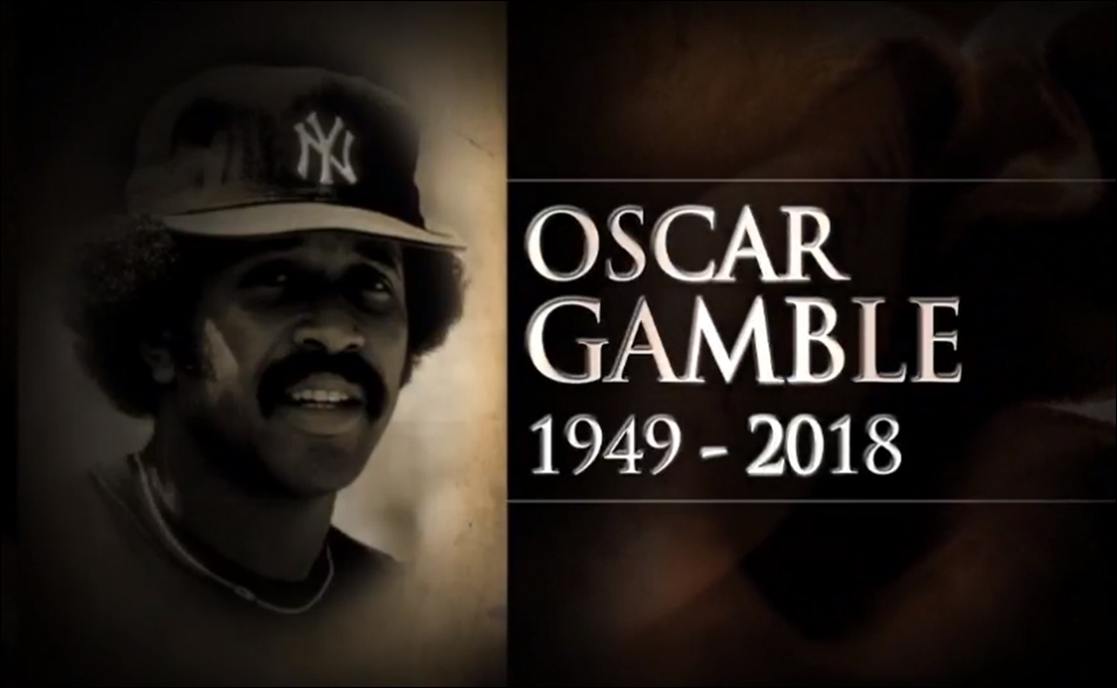Fallece Oscar Gamble, exjugador de los Yankees