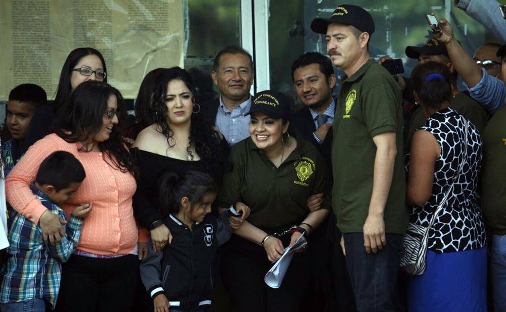 Nestora Salgado freed after 3 years in prison