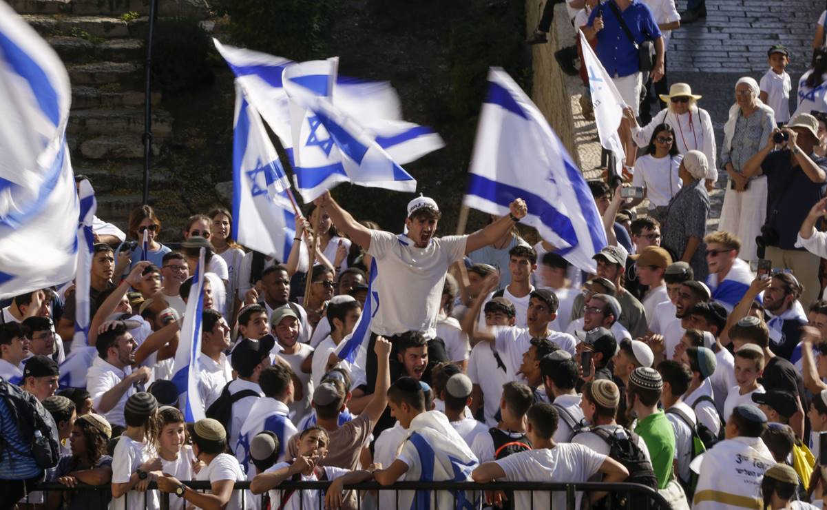 Miles de colonos marchan por Jerusalén Oriental: "Venimos a hacer honor a nuestro legado"