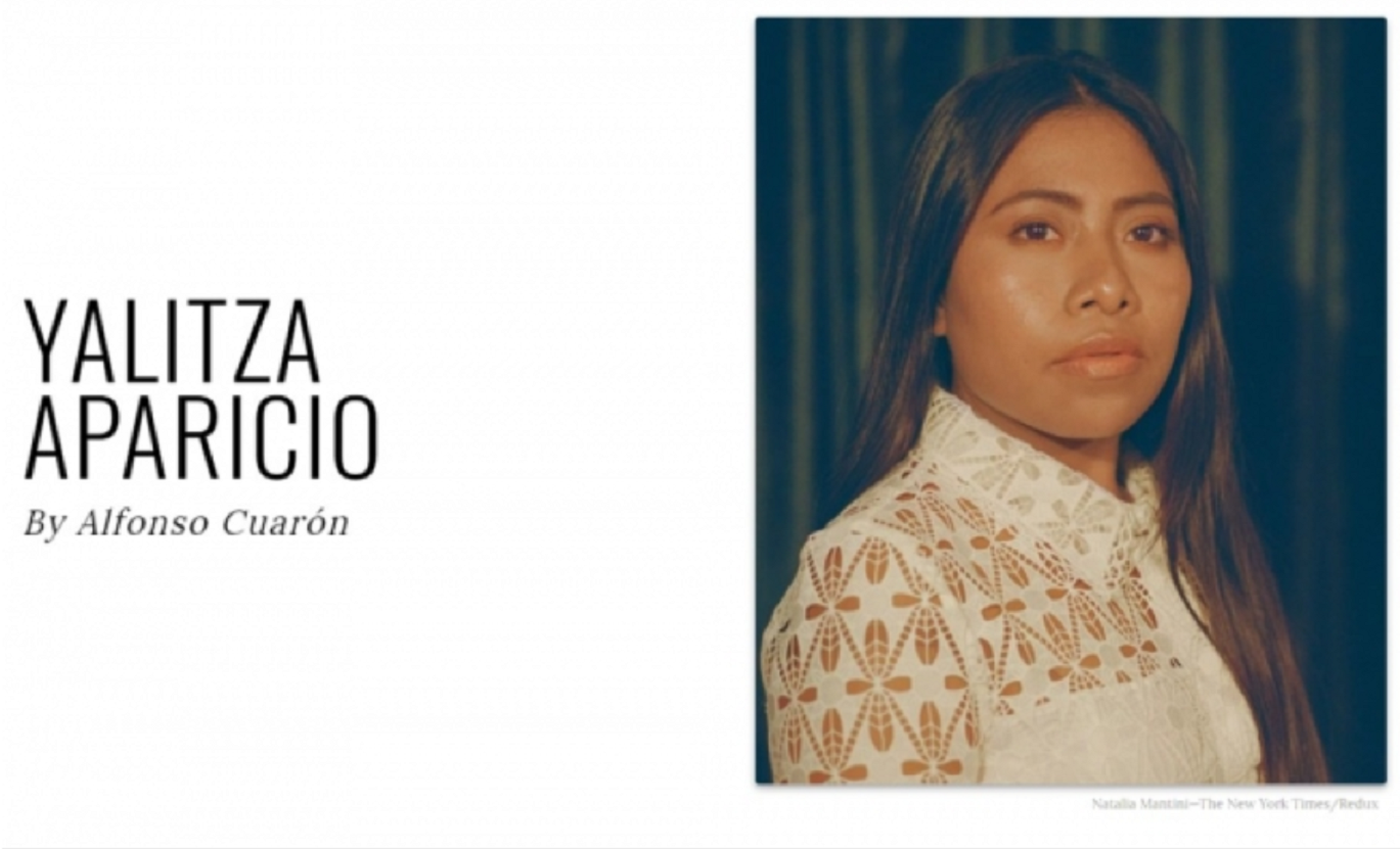 Yalitza Aparicio, entre los 100 líderes de la revista Time