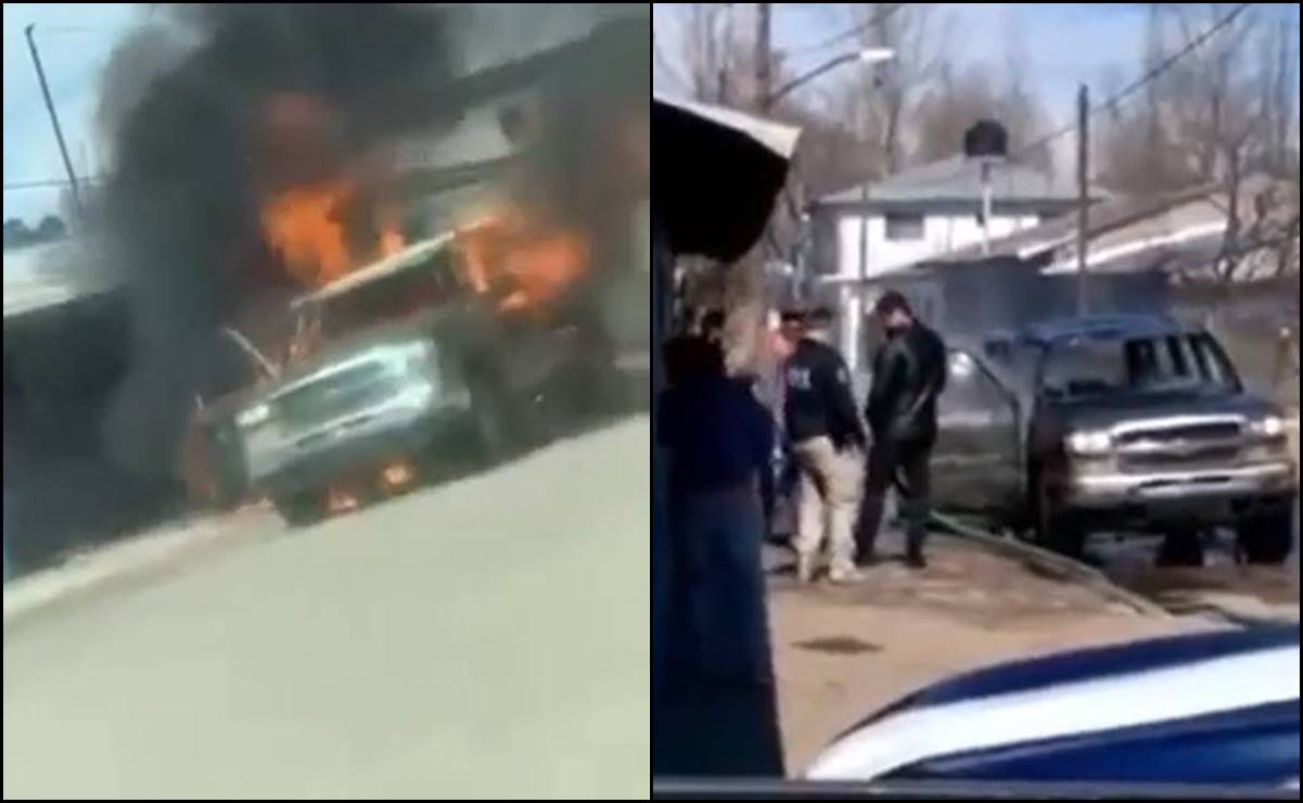VIDEO: Reportan balaceras y autos quemados en Guachochi, Chihuahua
