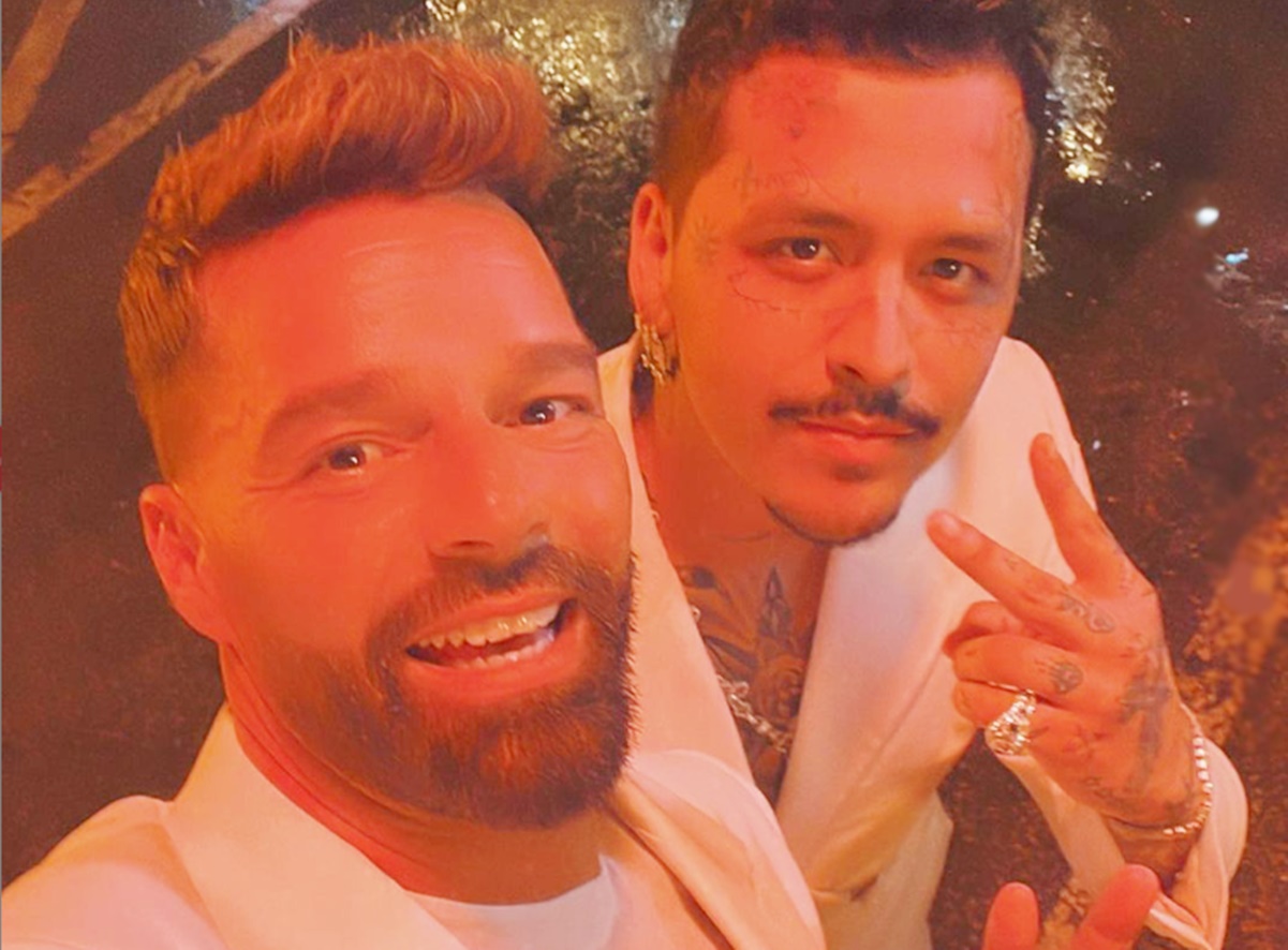 Ricky Martin confirma colaboración con Christian Nodal