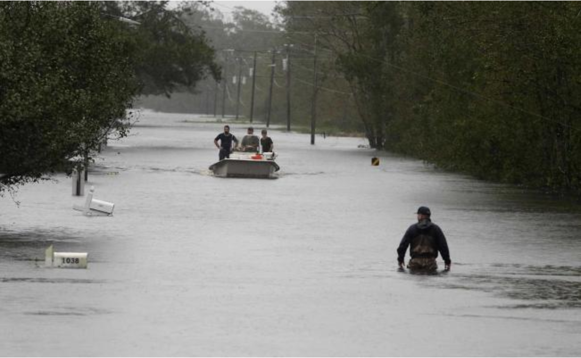 Florence se debilita a depresión tropical, pero aún se esperan lluvias “épicas”