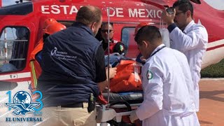 Regresa a México joven hospitalizado por explosión en Tlahuelilpan