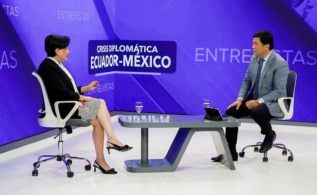 Canciller de Ecuador: Estamos abiertos a restablecer relaciones con México, respetando nuestra soberanía