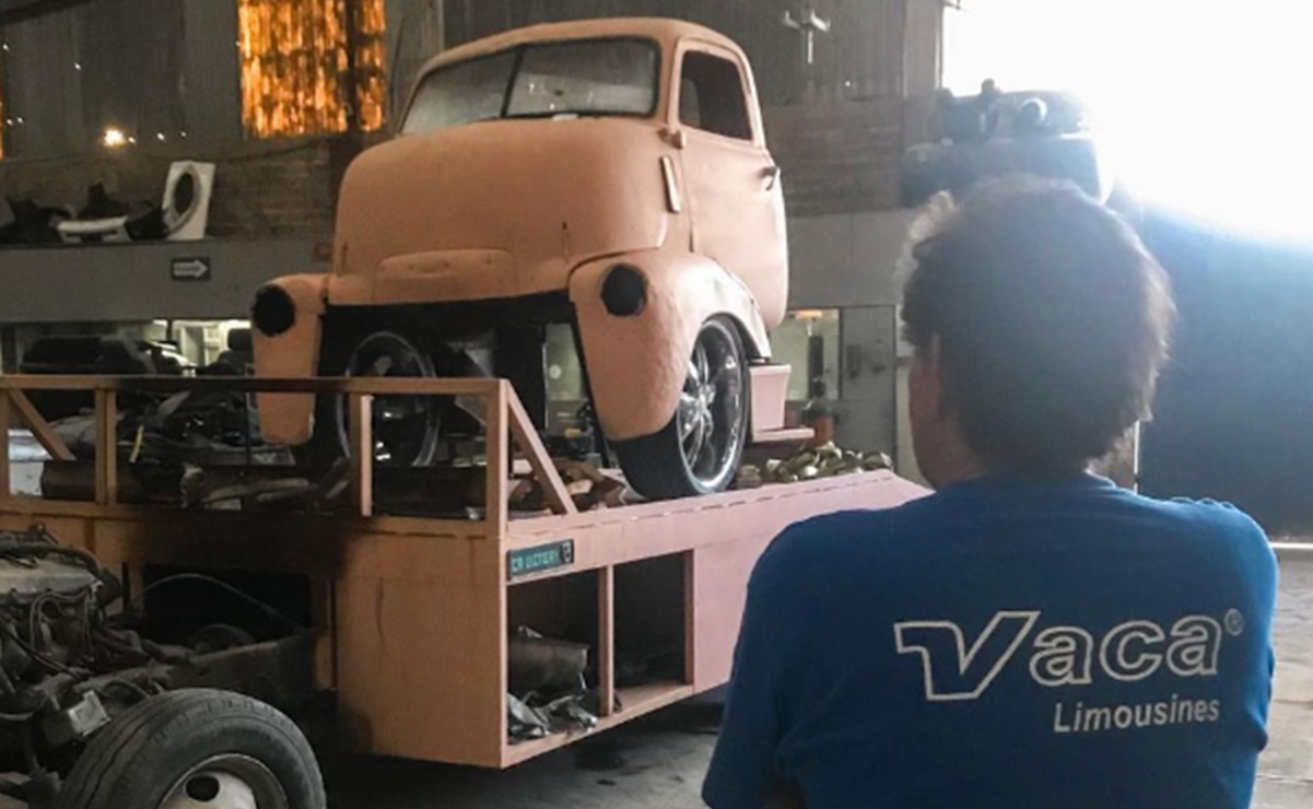 Los autos restaurados de Martín Vaca: de su "limusina avión" al de Edgar Vivar