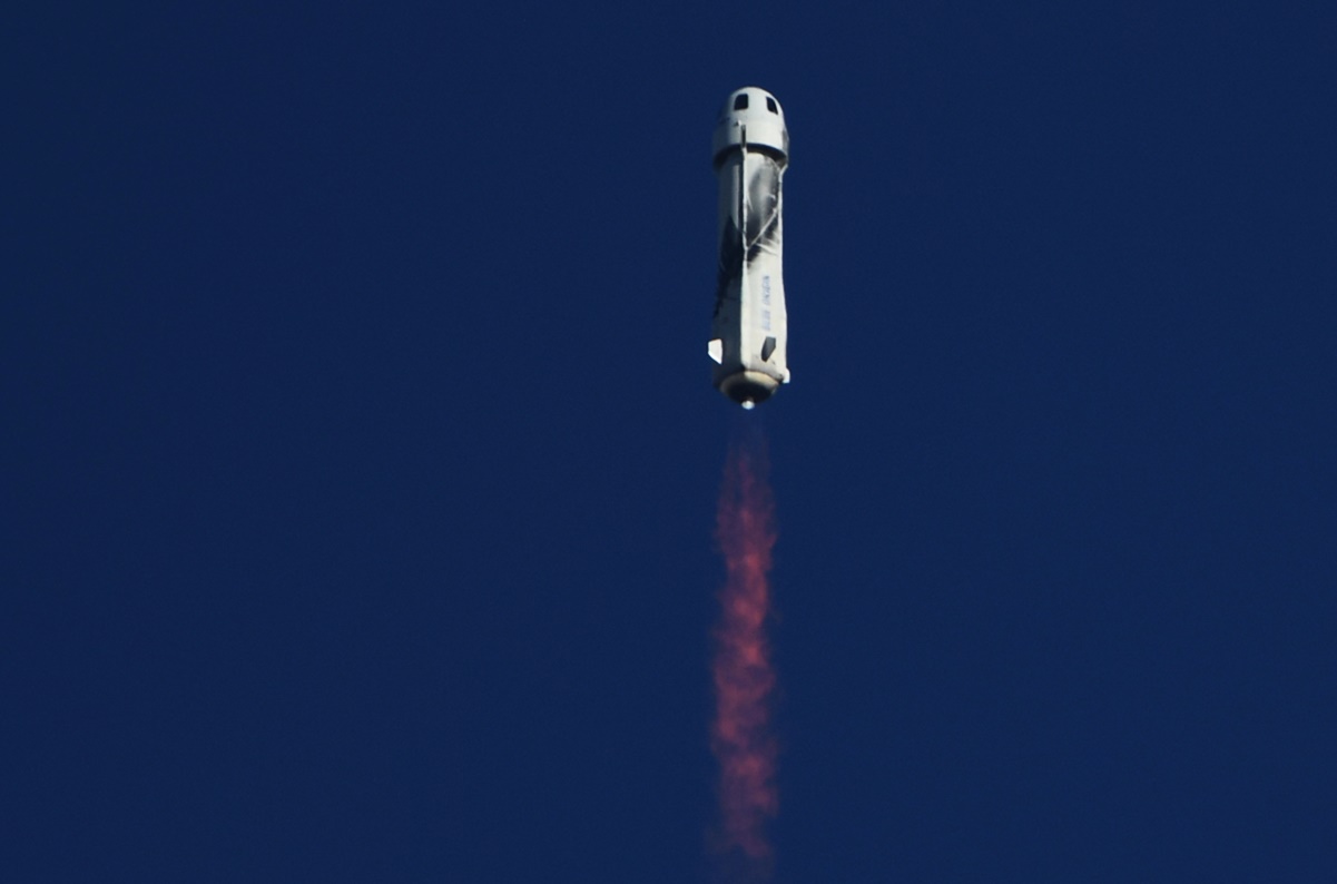 En la búsqueda por conquistar al espacio, Blue Origin efectúa su segundo vuelo tripulado 