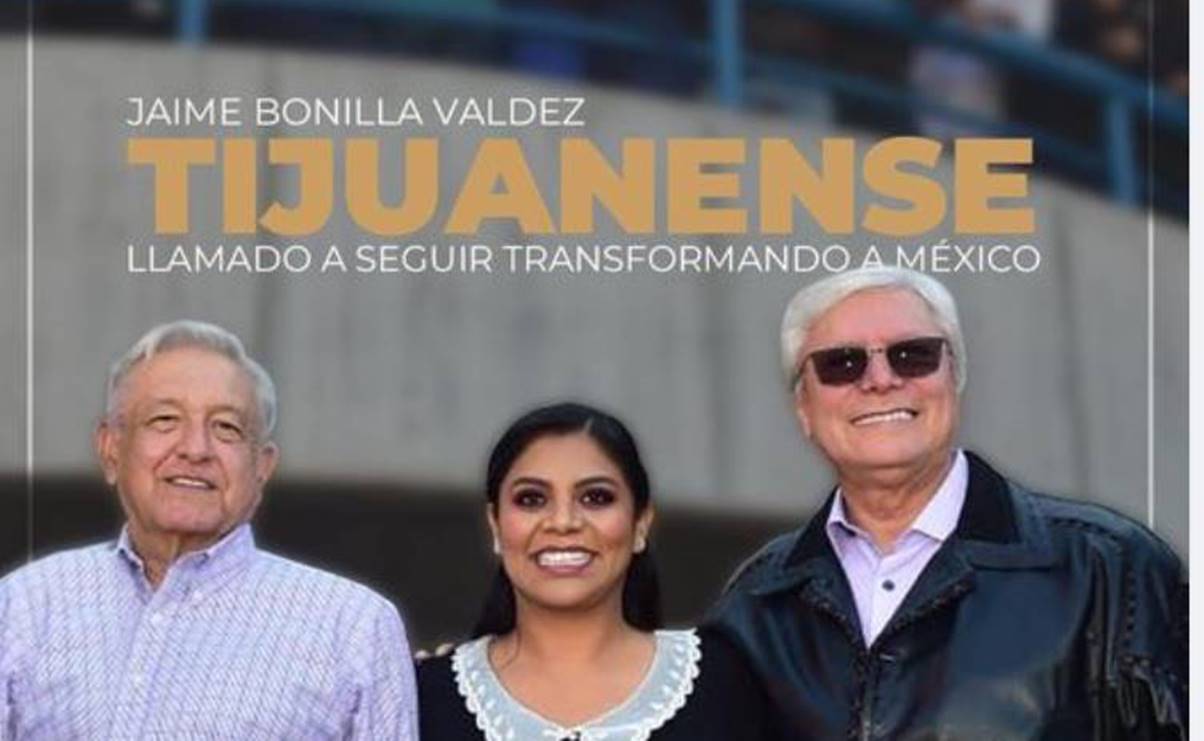 Alcaldesa de Tijuana "destapa" a Bonilla como subsecretario de AMLO