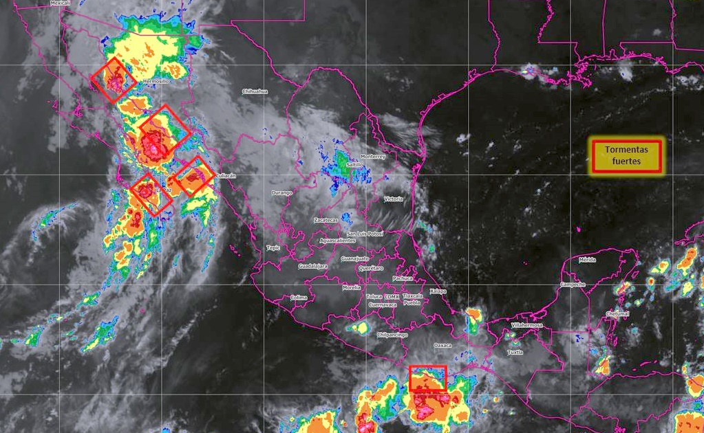 Se pronostica miércoles lluvioso en casi todos los estados