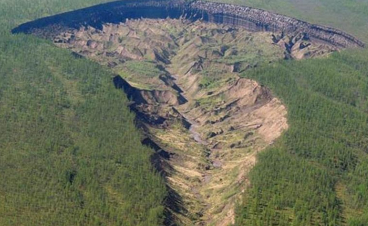 La Puerta del Infierno, el cráter que no deja de crecer por la deforestación