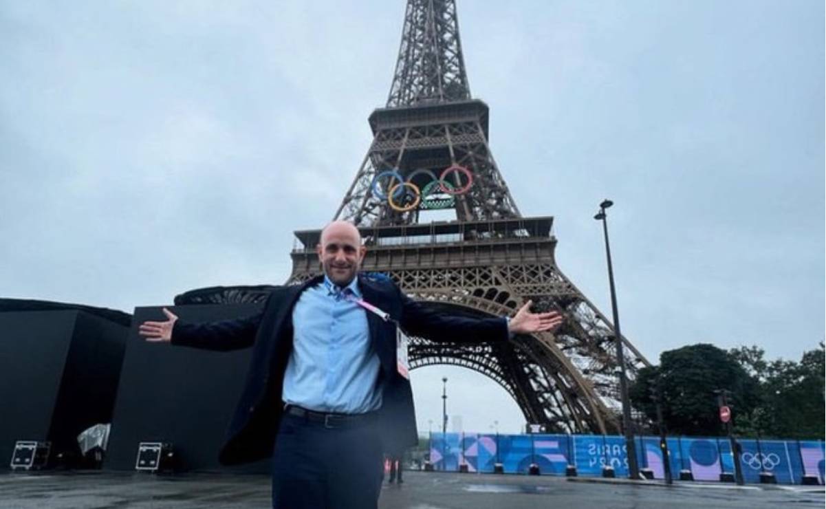 Alberto Lati se robó el show en la ceremonia de inauguración de los Juegos Olímpicos de París 2024