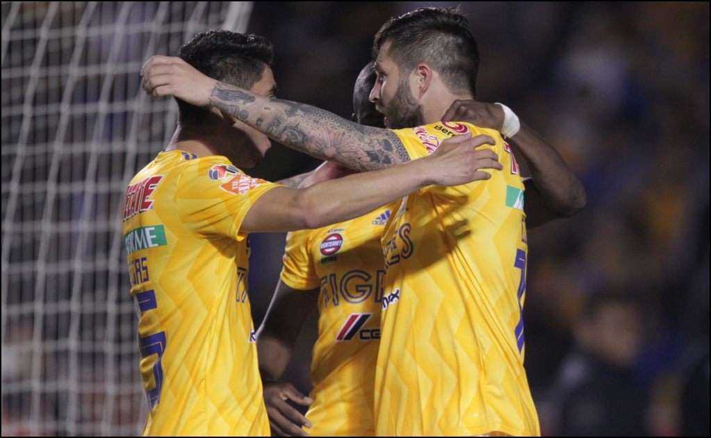 Tigres se lleva la victoria en casa ante Santos