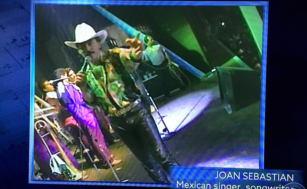 Joan Sebastian fue recordado en los Grammy