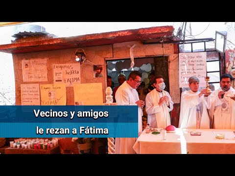 Celebran misa en honor a Fátima