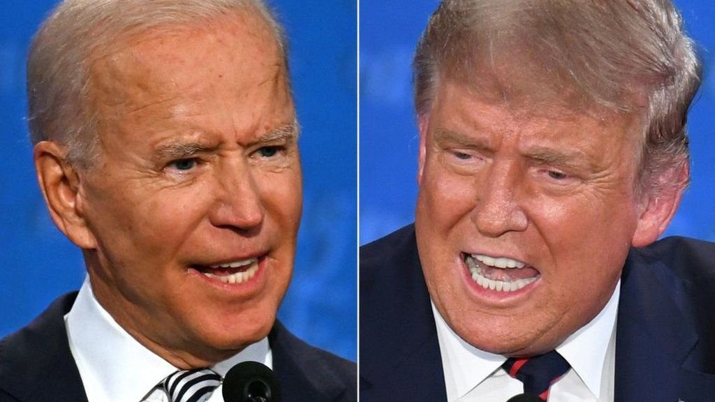 Los momentos más tensos del primer debate entre Trump y Biden por la presidencia de EU