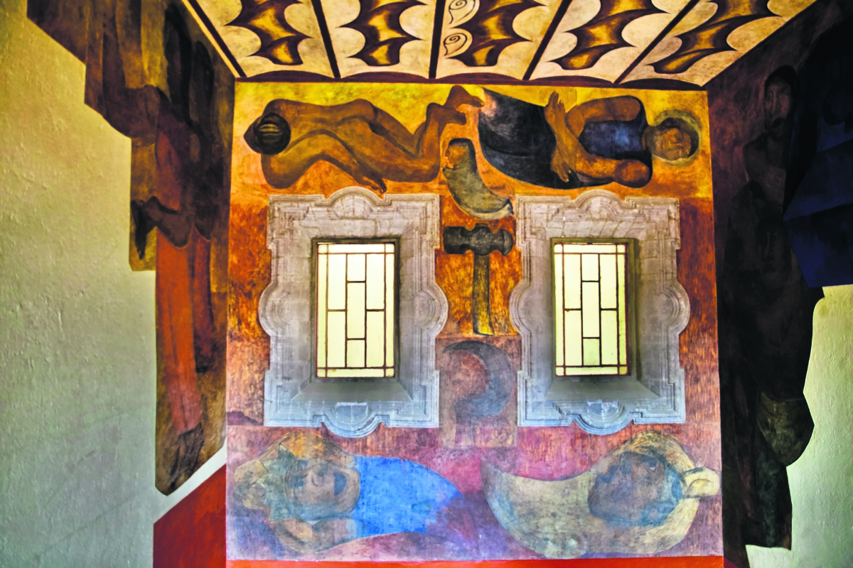 San Ildefonso abre el Patio de Novicios con murales de Siqueiros