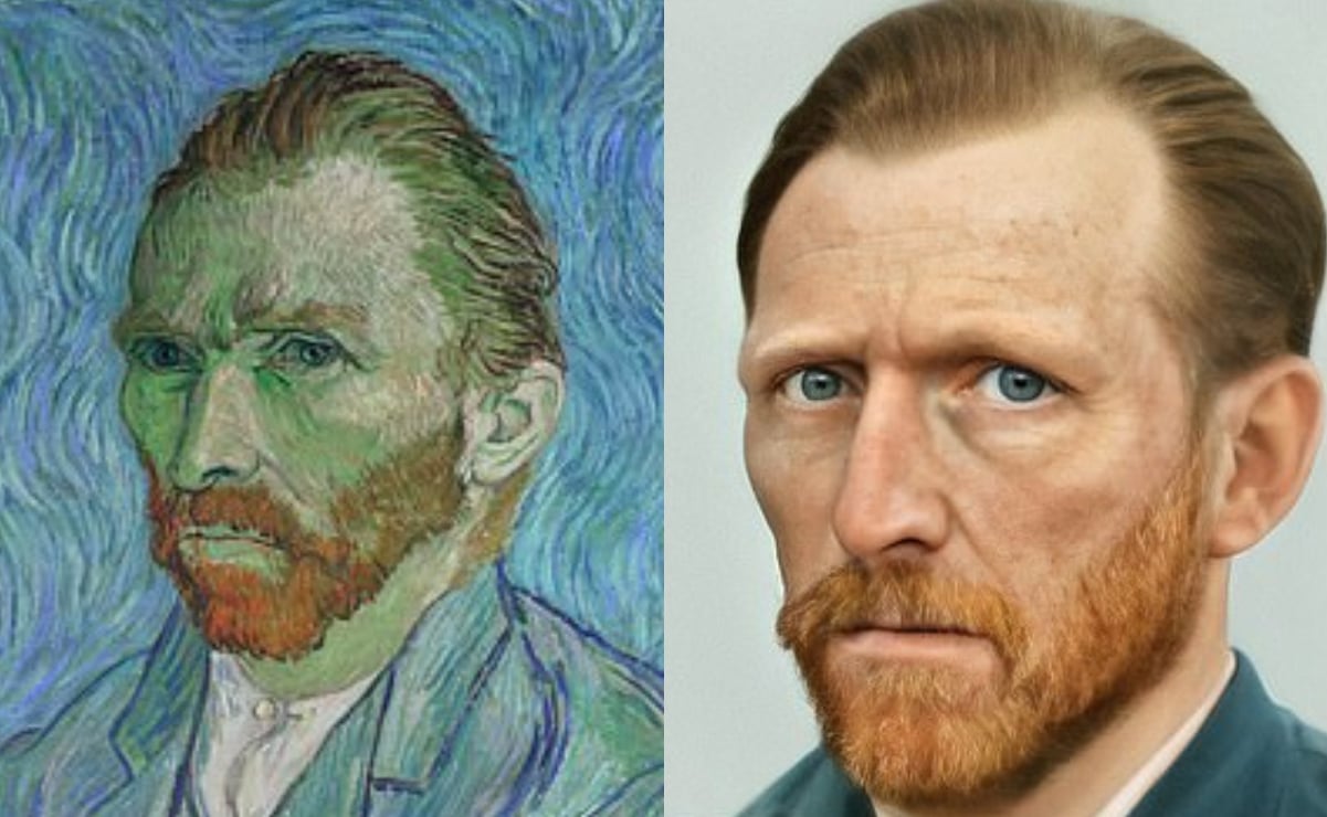 Usan IA para crear retratos híper realistas de Napoleón y Van Gogh