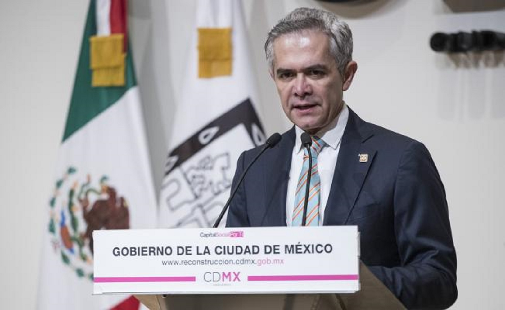 Mancera lamenta método de elección de candidato del Frente