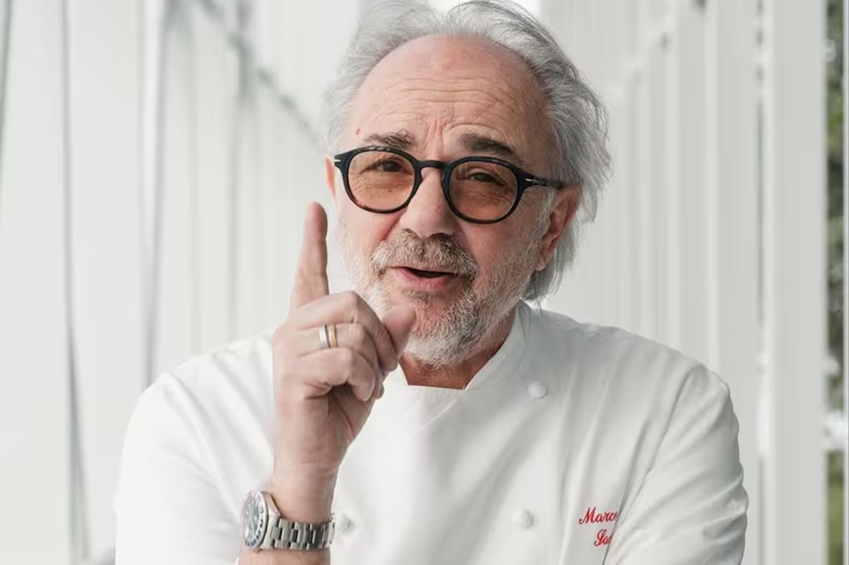 Tiene tres estrellas Michelin, pero un menú lo llevó a prisión: el caso del chef Marco Sacco