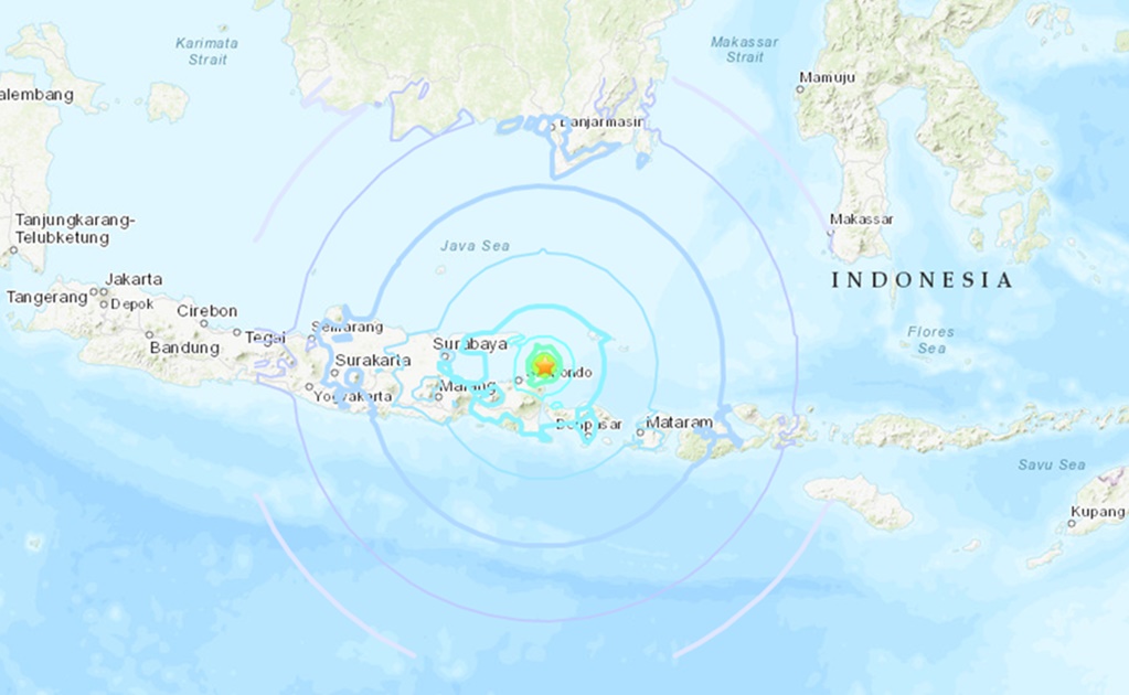 Sismo de magnitud 6 vuelve a sacudir Indonesia