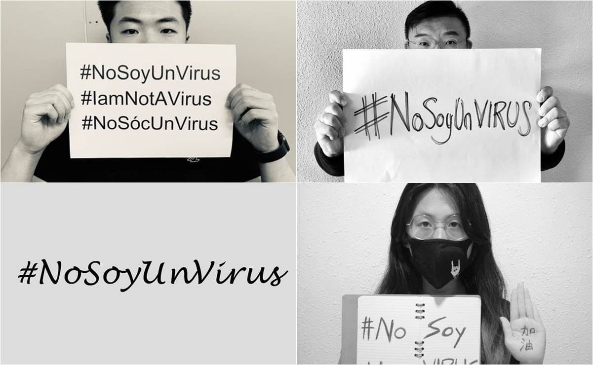 #NoSoyUnVirus, el hashtag contra la discriminación que se ha vuelto viral