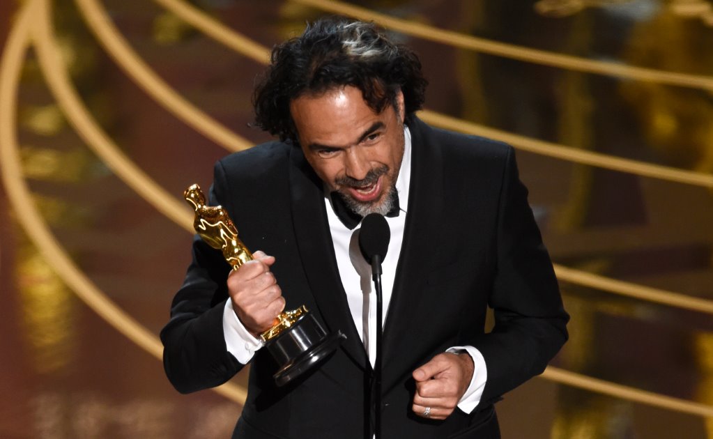 Trataron de cortar discurso de Iñárritu en los Oscar
