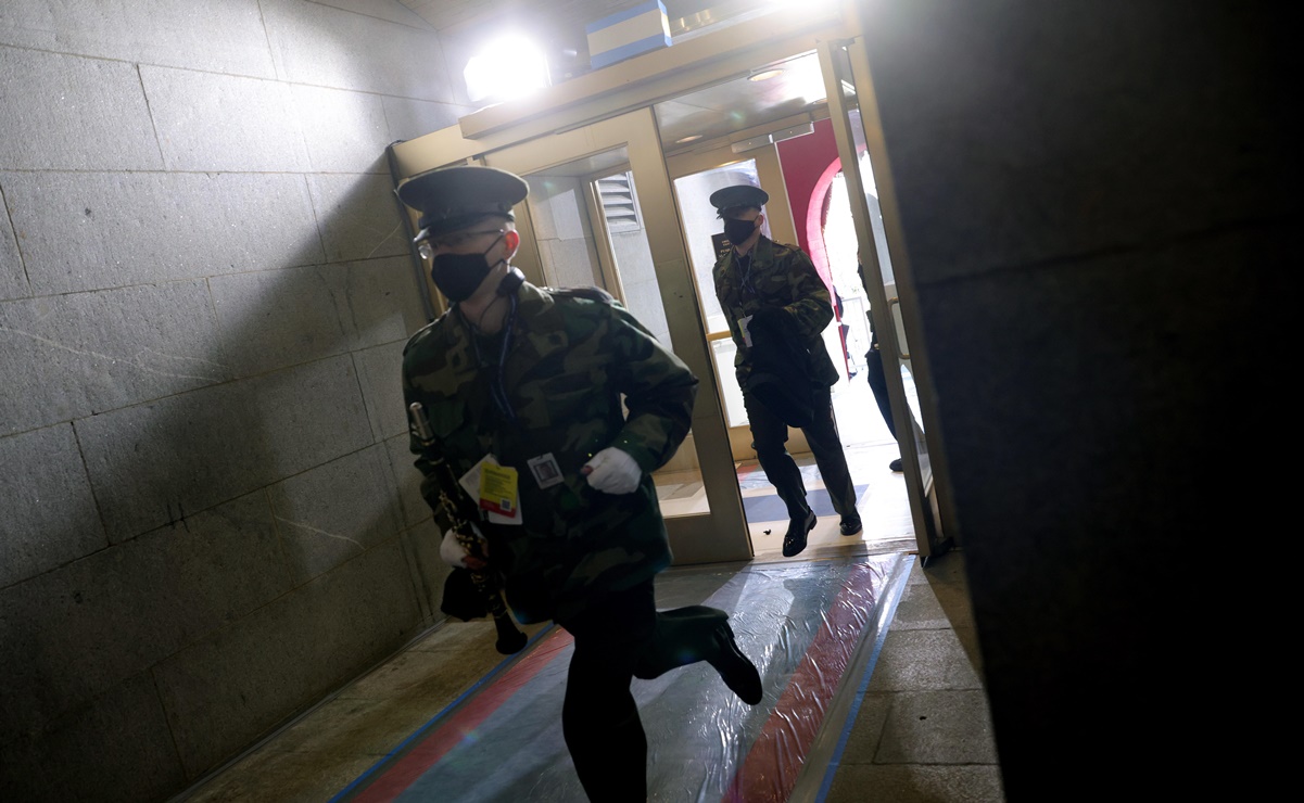 Realizan breve desalojo durante ensayo en Capitolio por incendio cercano