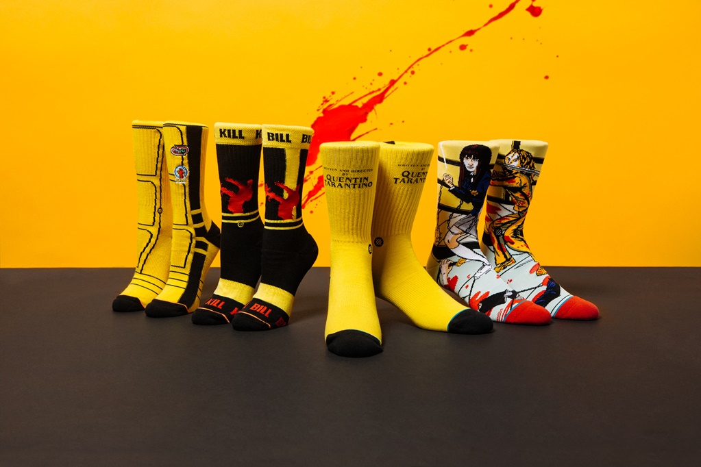 Lanzan calcetines inspirados en las películas de Tarantino