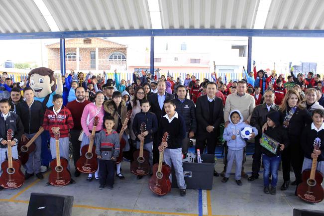 Cambian juguetes bélicos por didácticos 