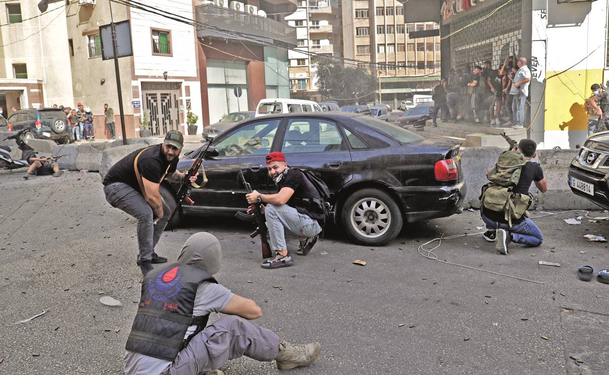 Líbano: disturbios dejan 6 muertos y escenas de guerra