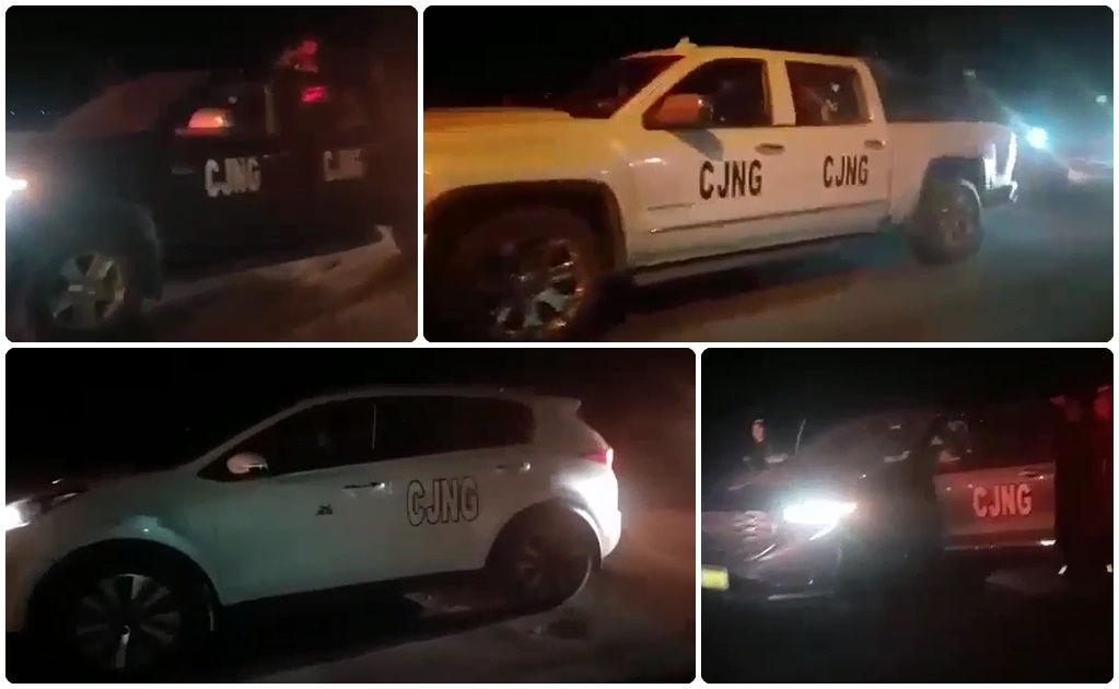 Difunden video de presuntos integrantes del CJNG previo al ataque a policías de Zamora 