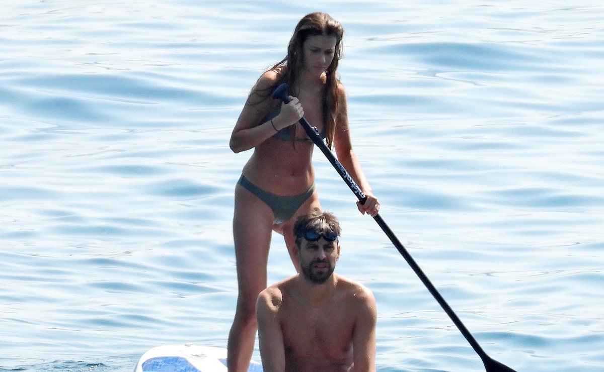 Clara Chía se luce en diminuto bikini de impacto por Croacia junto a Gerard Piqué