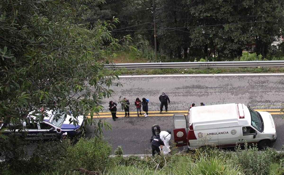 Localizan cuerpo de mujer en la carretera Naucalpan-Toluca