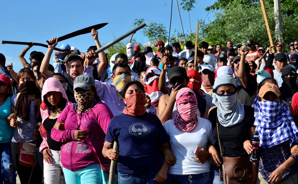 Más de 100 detenidos en Oaxaca y Guerrero