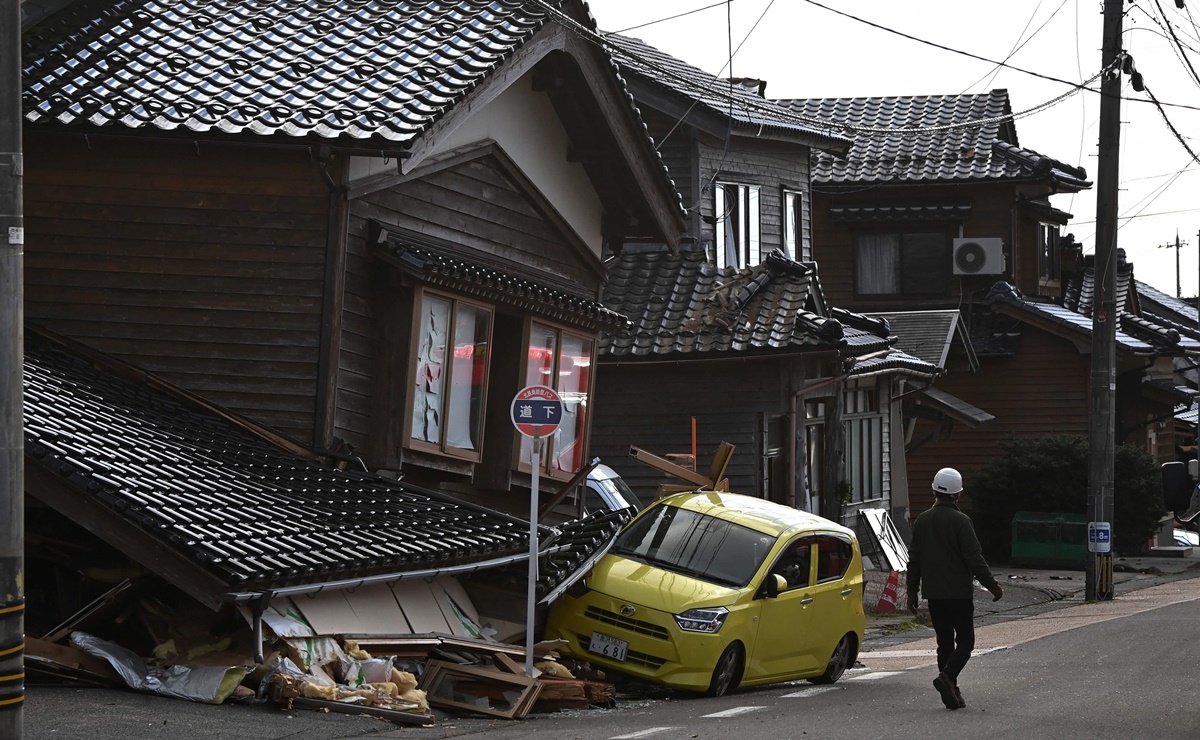 Terremoto de magnitud 7.5 en Japón deja al menos 48 muertos y enormes daños
