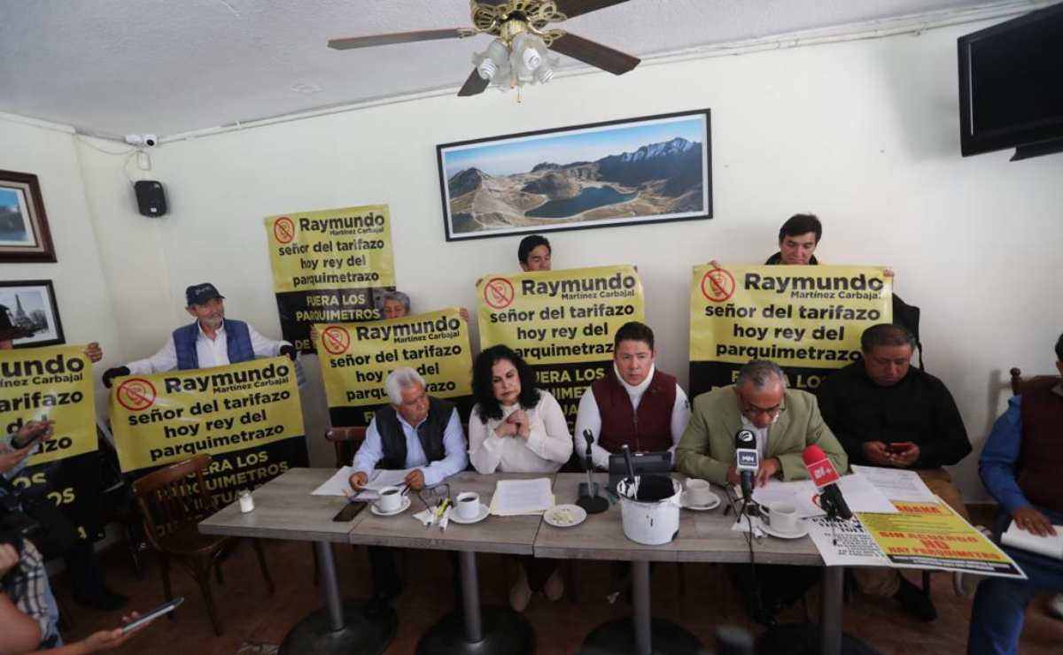 Rechazan parquímetros virtuales en Toluca; señalan abuso de autoridad del gobierno municipal
