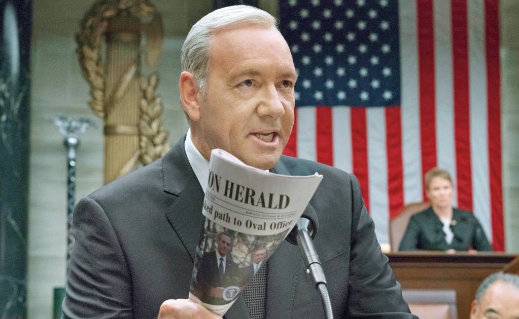 Netflix retomará "House of Cards" en 2018 sin Kevin Spacey