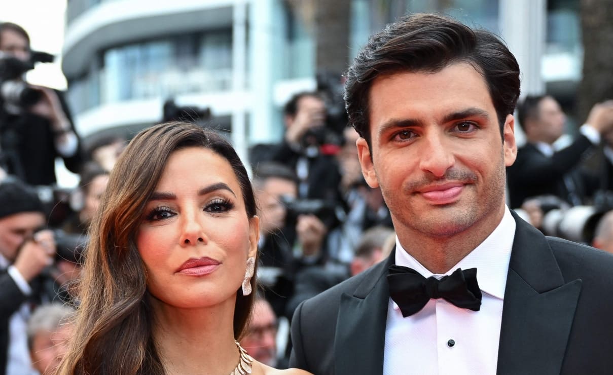 Carlos Sainz sorprende a Eva Longoria con dulce detalle en el Festival de Cannes