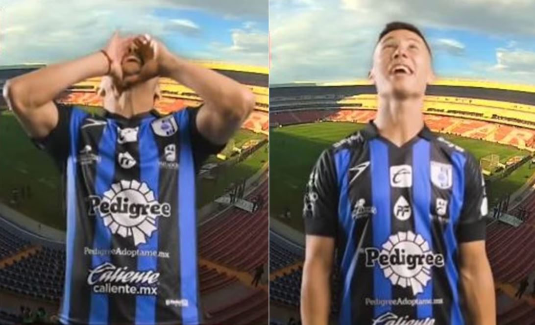 ¡Imitaron a los gallos! Así fue la peculiar forma para presentar la alineación de Querétaro