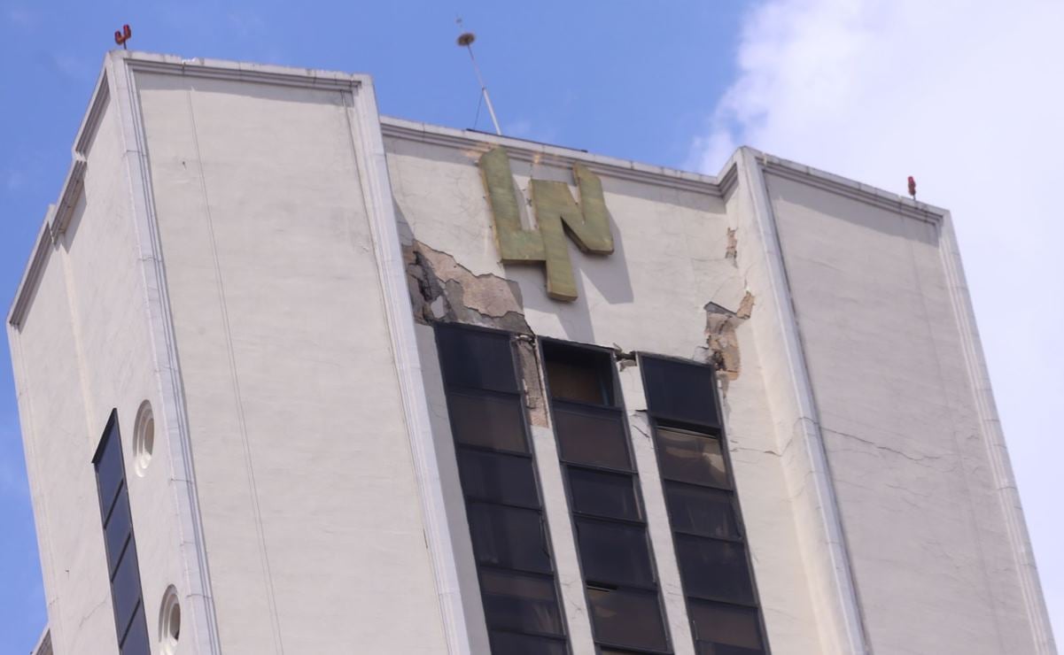 El edificio de la Lotería Nacional y los otros 20 inmuebles que registraron algún daño tras el sismo de este 19 de septiembre