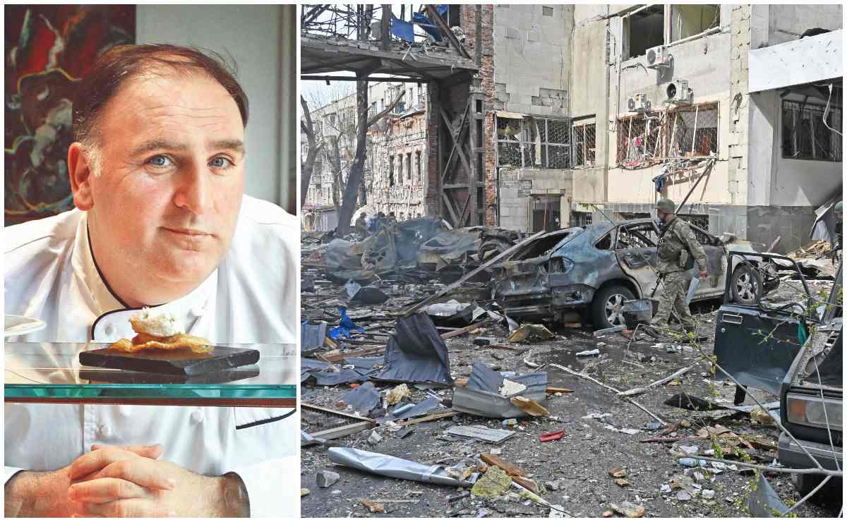 Chef José Andrés: Misil alcanza cocina de WCKitchen en Ucrania