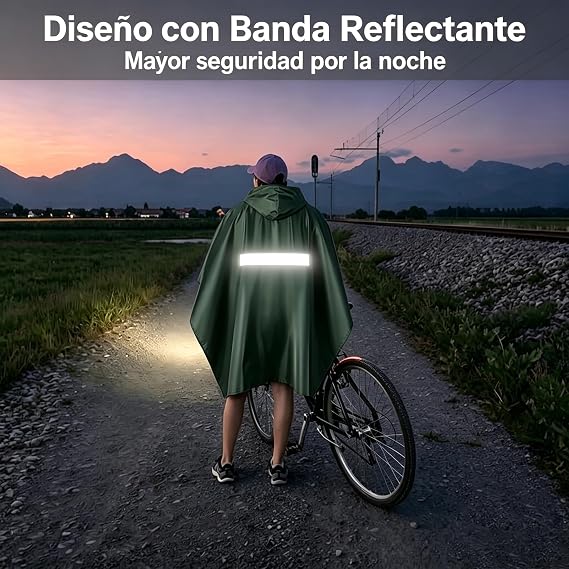 Poncho de Lluvia Impermeable - Foto 4